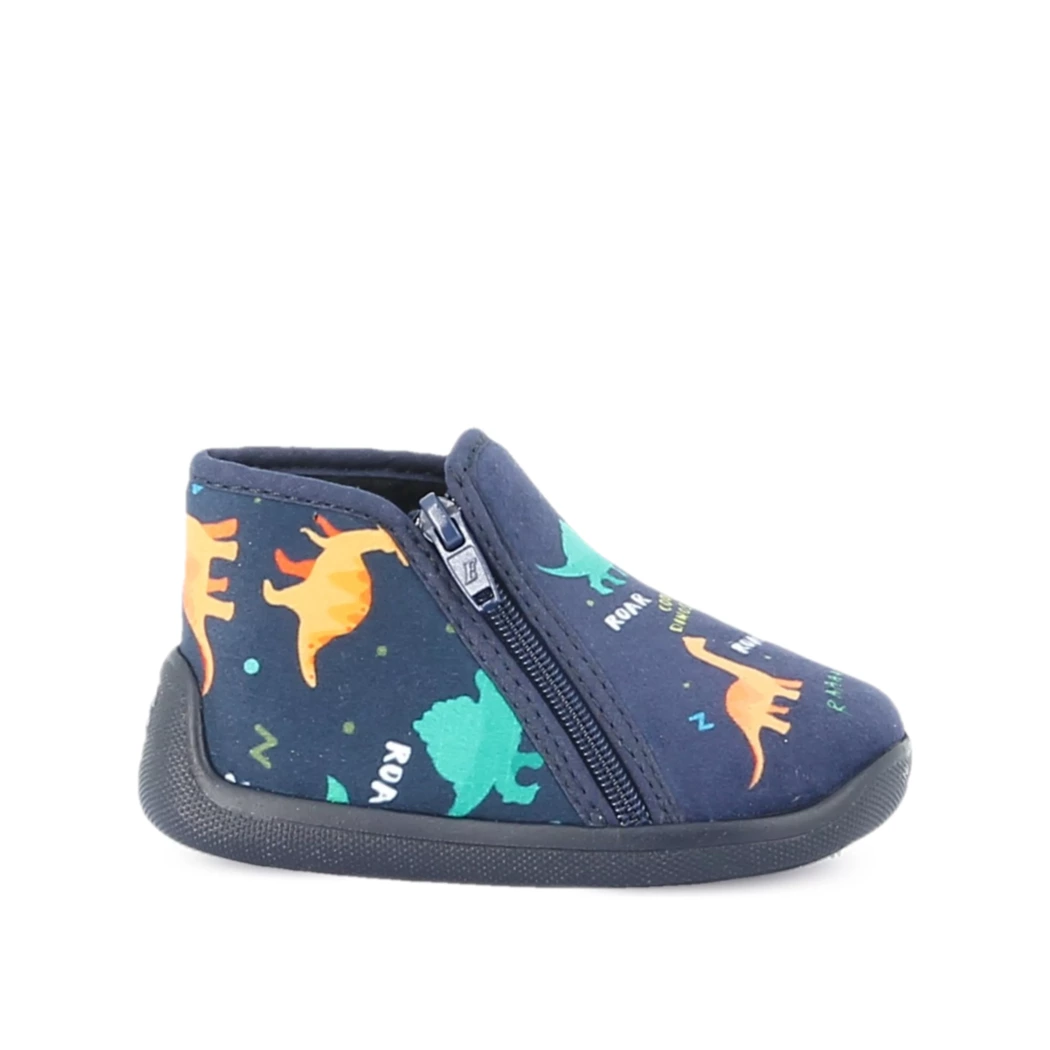 Image (2) de la chaussures Bossi - Pantoufles et Chaussons Bleu en Textile