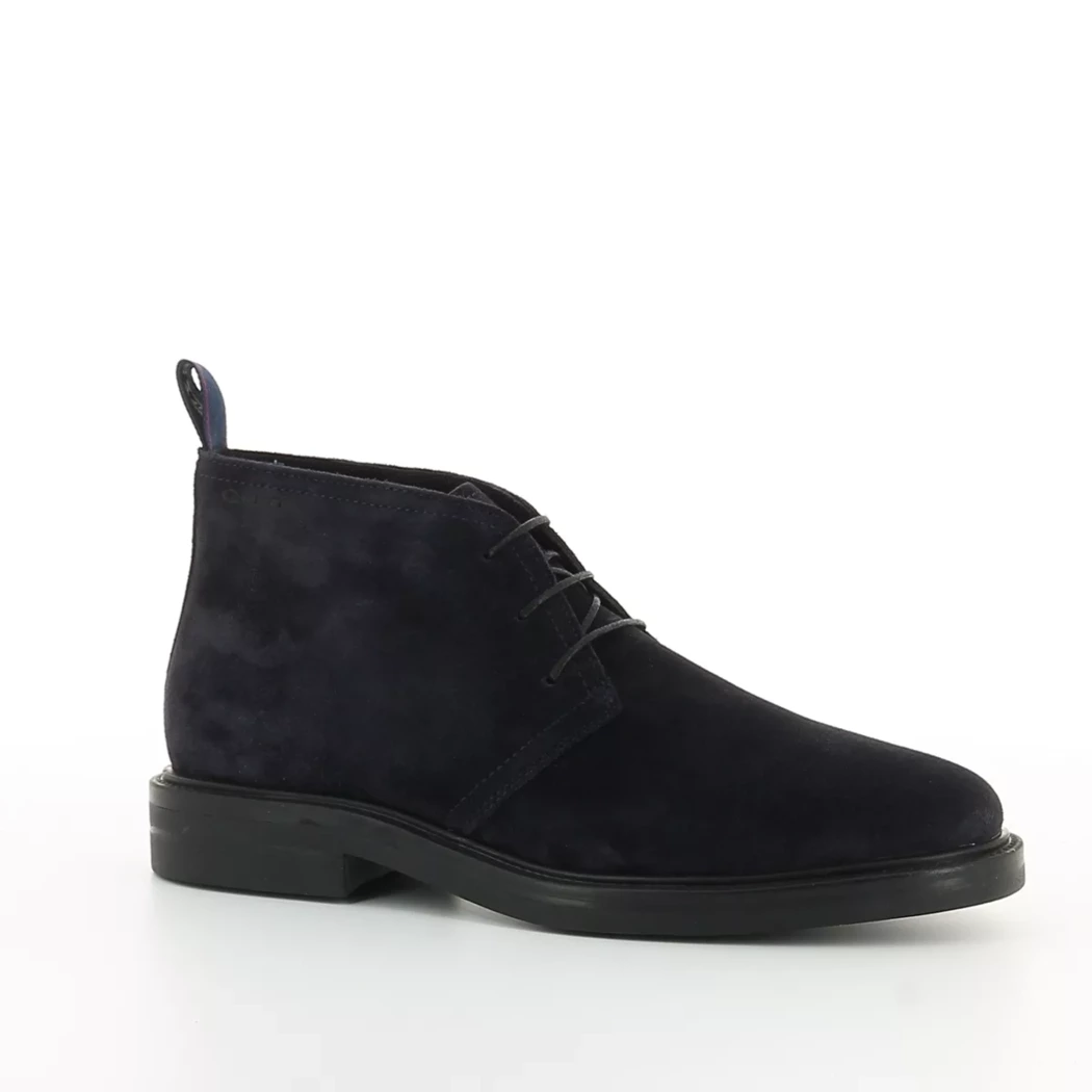 Image (1) de la chaussures Gant - Bottines Bleu en Cuir nubuck