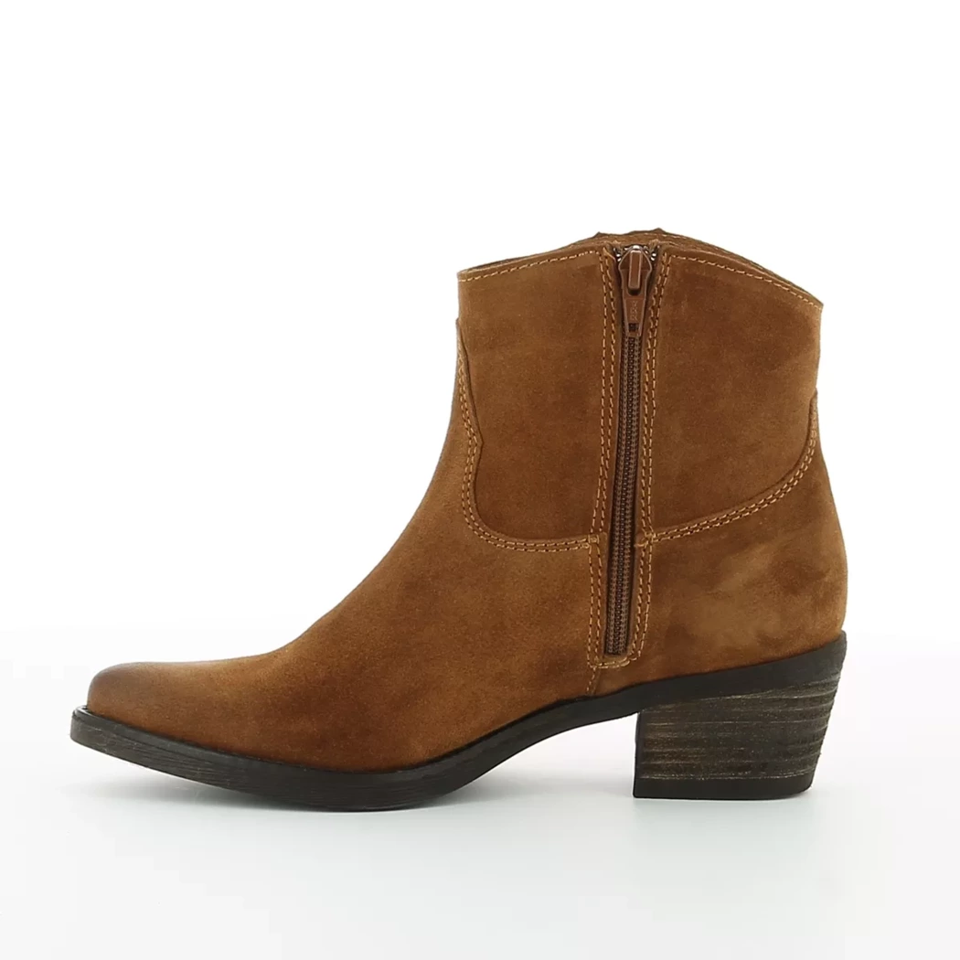 Image (4) de la chaussures Apple of Eden - Bottes Cuir naturel / Cognac en Cuir nubuck