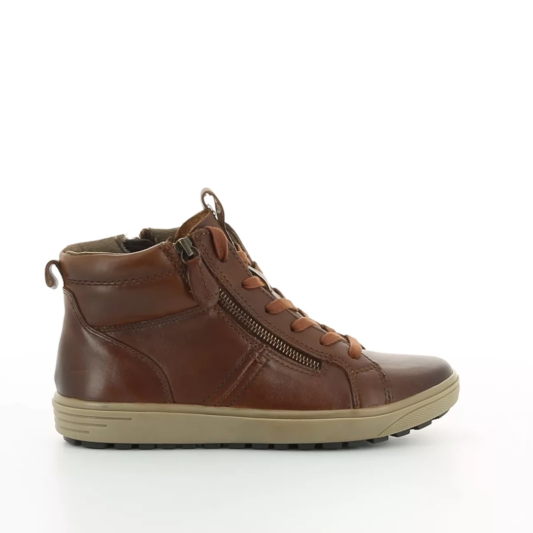 Image (2) de la chaussures Jana - Bottines Cuir naturel / Cognac en Cuir