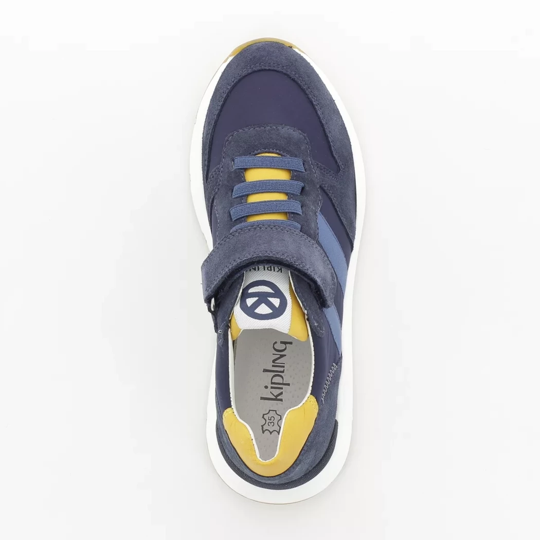 Image (6) de la chaussures Kipling - Baskets Bleu en Cuir synthétique