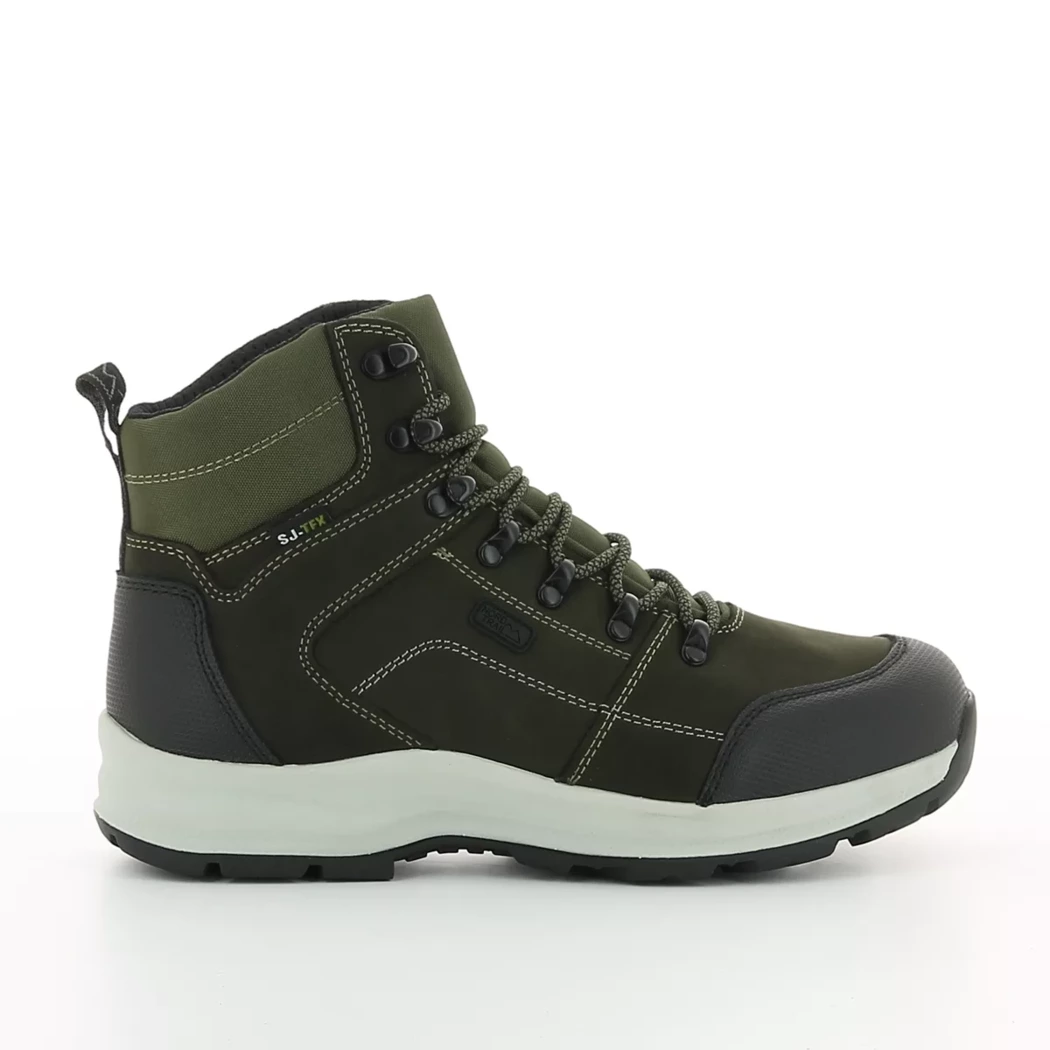 Image (2) de la chaussures Nord Trail - Bottines Vert en Cuir nubuck Image (2) de la chaussures Nord Trail - Bottines Vert en Cuir nubuck