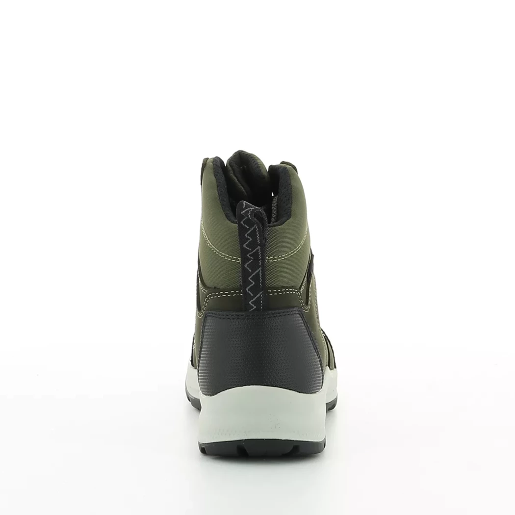 Image (3) de la chaussures Nord Trail - Bottines Vert en Cuir nubuck