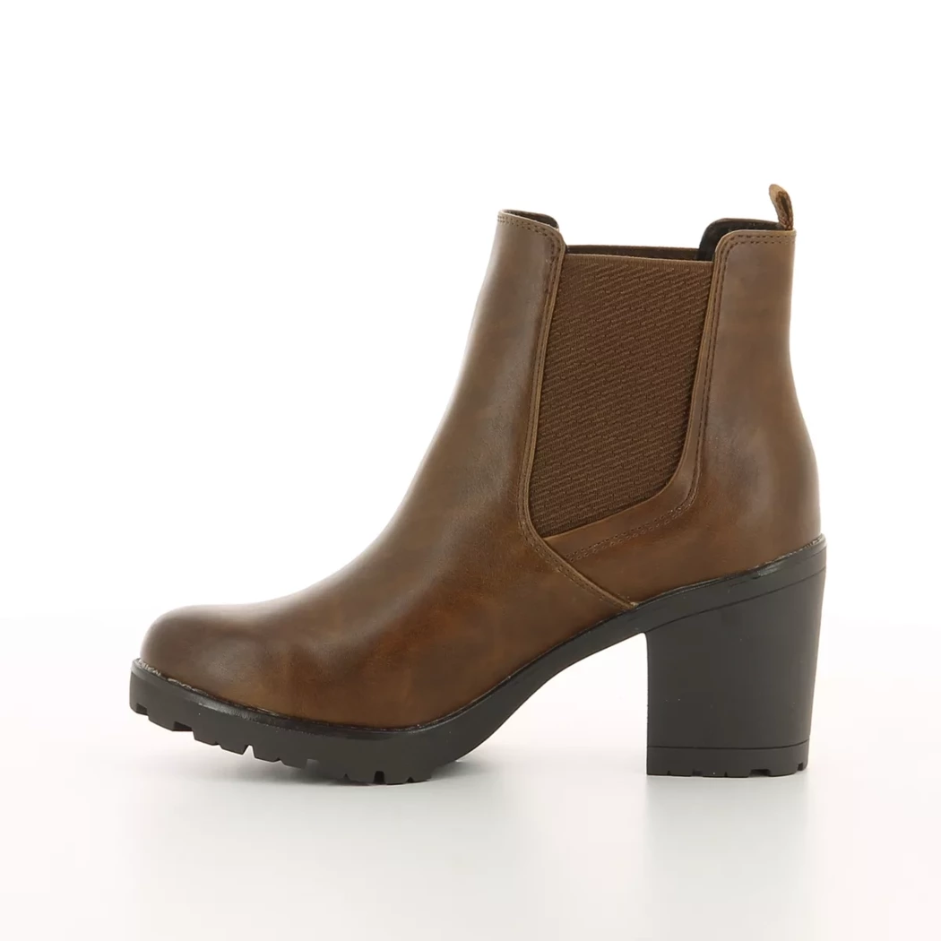 Image (4) de la chaussures Marco Tozzi - Boots Cuir naturel / Cognac en Cuir synthétique