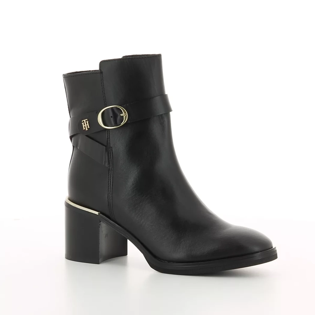 Image (1) de la chaussures Tommy Hilfiger - Boots Noir en Cuir Image (1) de la chaussures Tommy Hilfiger - Boots Noir en Cuir