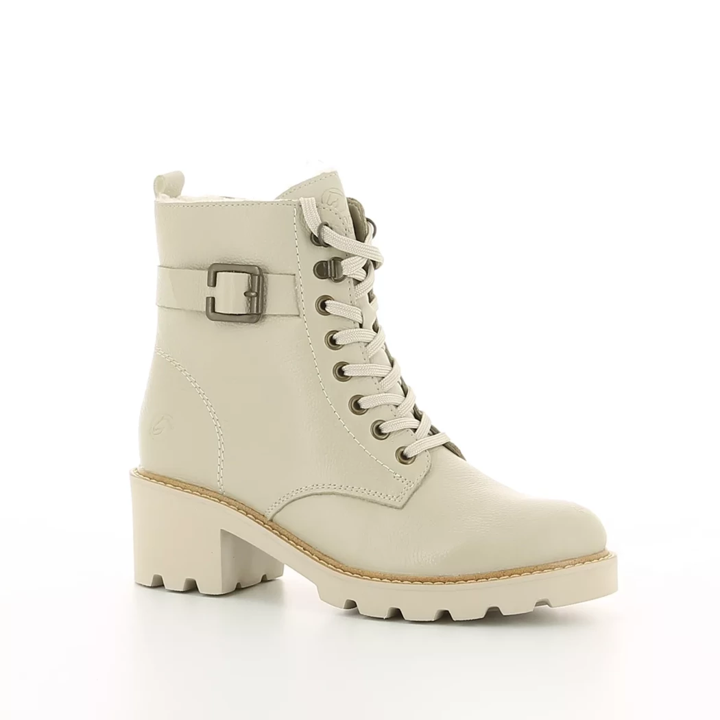 Image (1) de la chaussures Remonte - Bottines Beige en Cuir