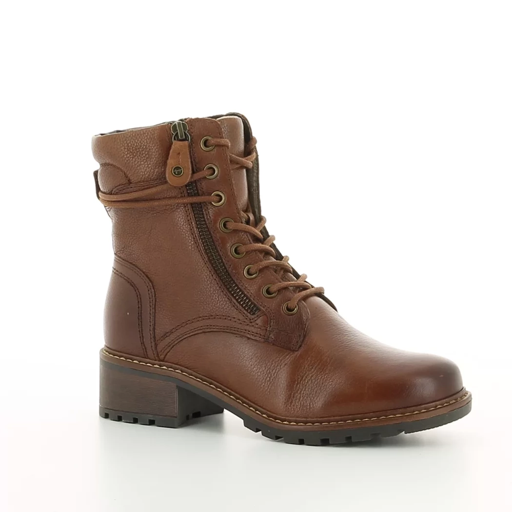 Image (1) de la chaussures Tamaris Comfort - Bottines Cuir naturel / Cognac en Cuir