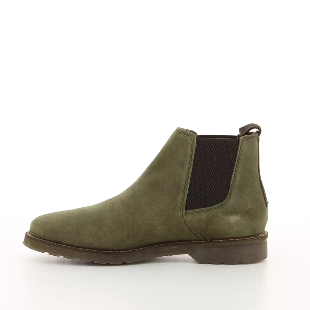 Image (4) de la chaussures Bugatti - Boots Vert en Cuir nubuck