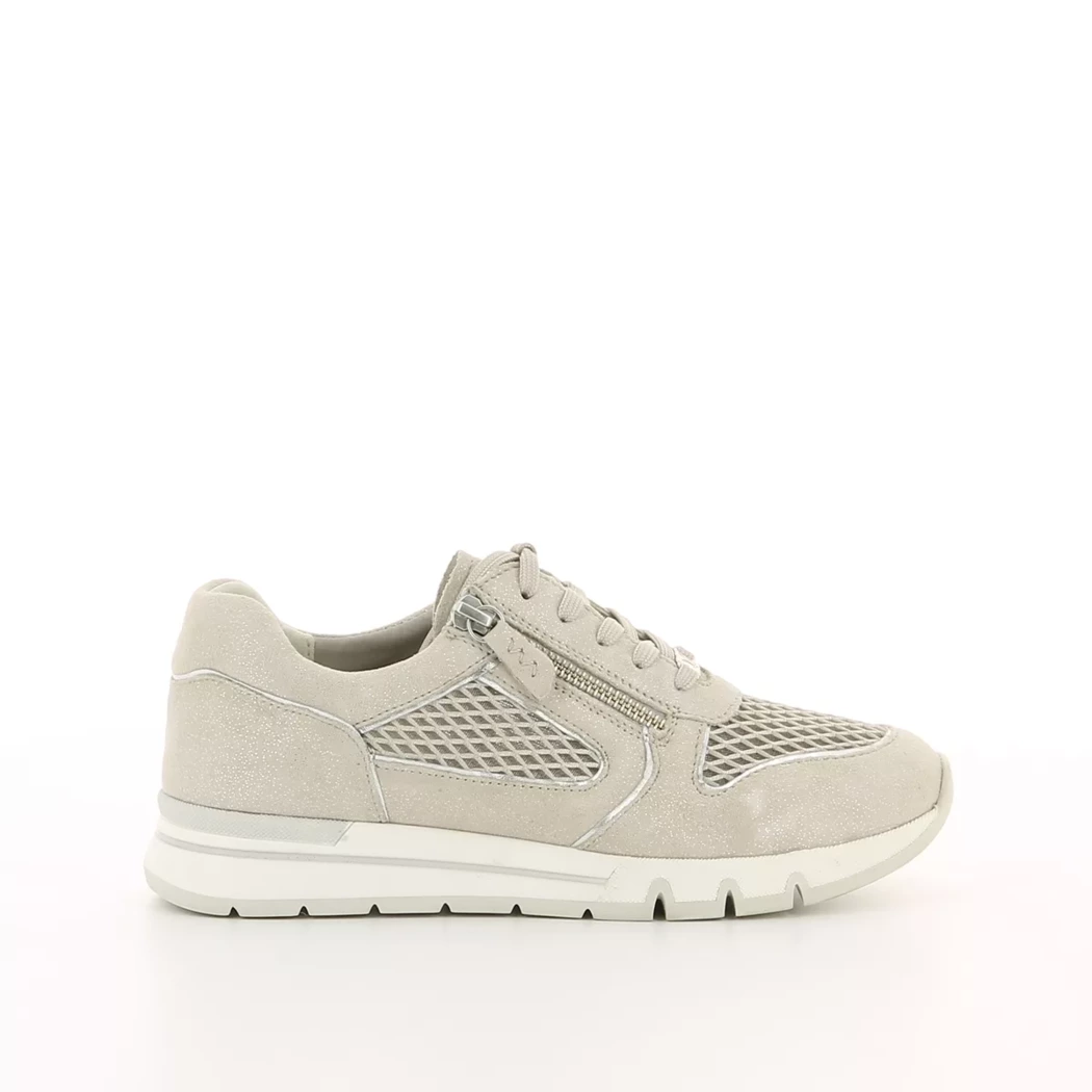 Image (2) de la chaussures Caprice - Baskets Taupe en Cuir nubuck