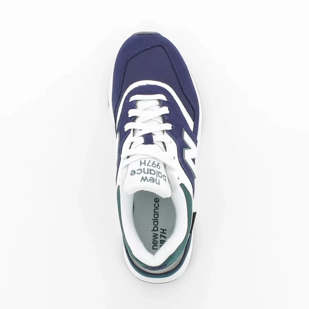 Image (6) de la chaussures New Balance - Baskets Bleu en Multi-Matières