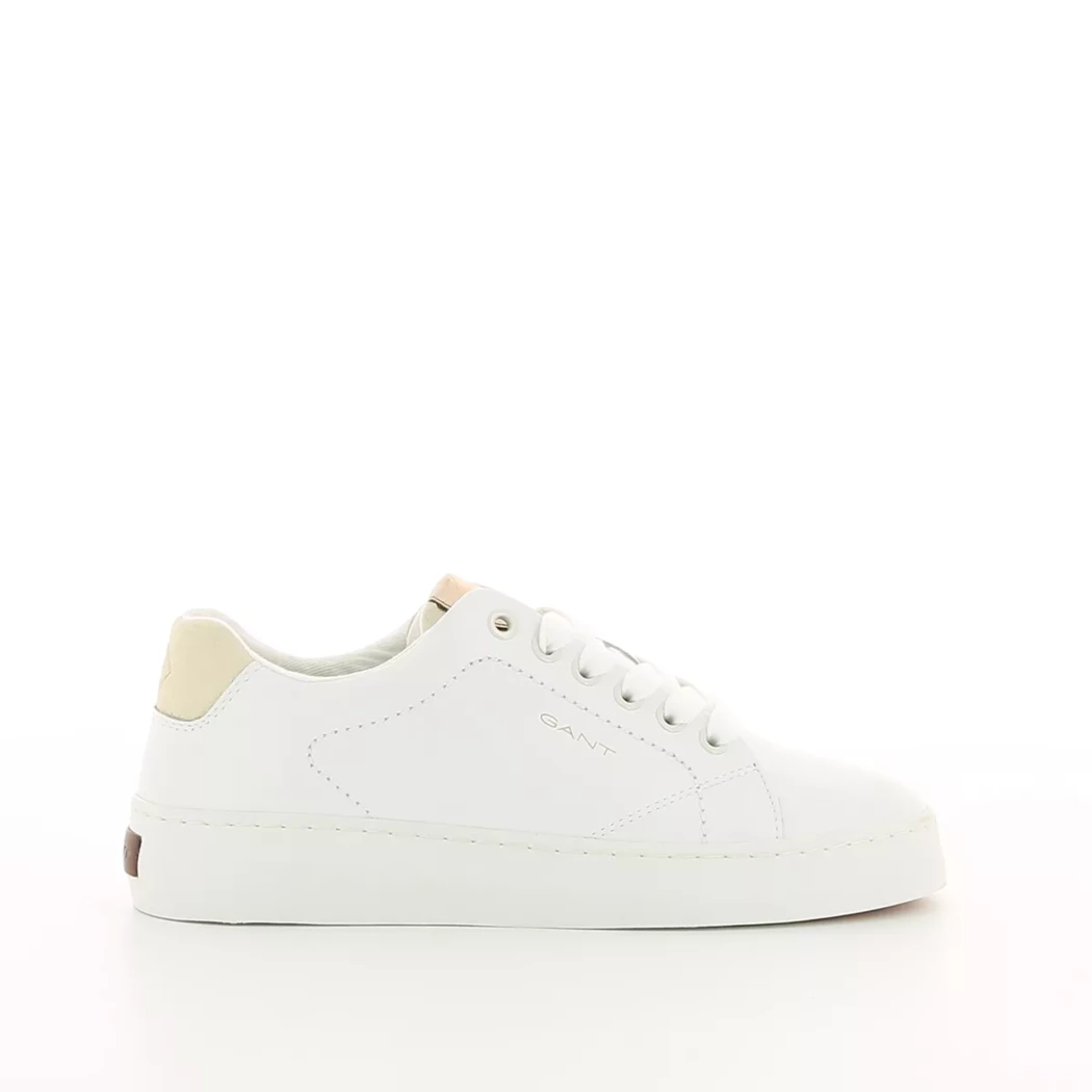 Image (2) de la chaussures Gant - Baskets Blanc en Cuir