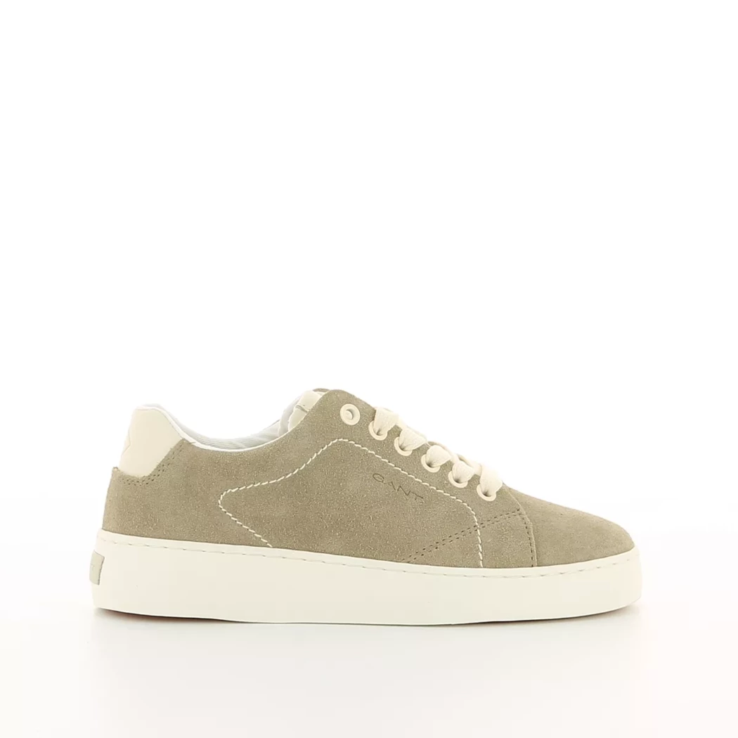 Image (2) de la chaussures Gant - Baskets Beige en Cuir nubuck