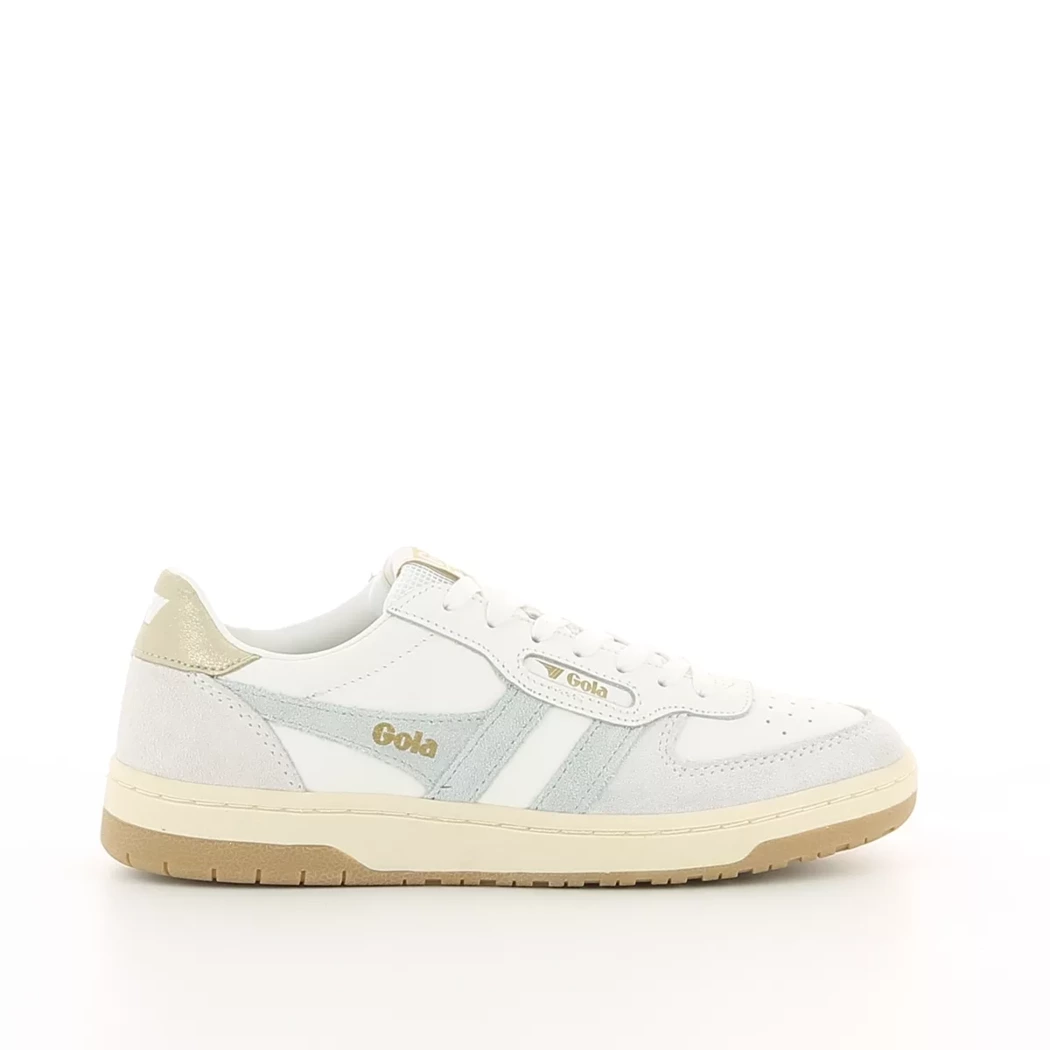 Image (2) de la chaussures Gola - Baskets Blanc en Cuir