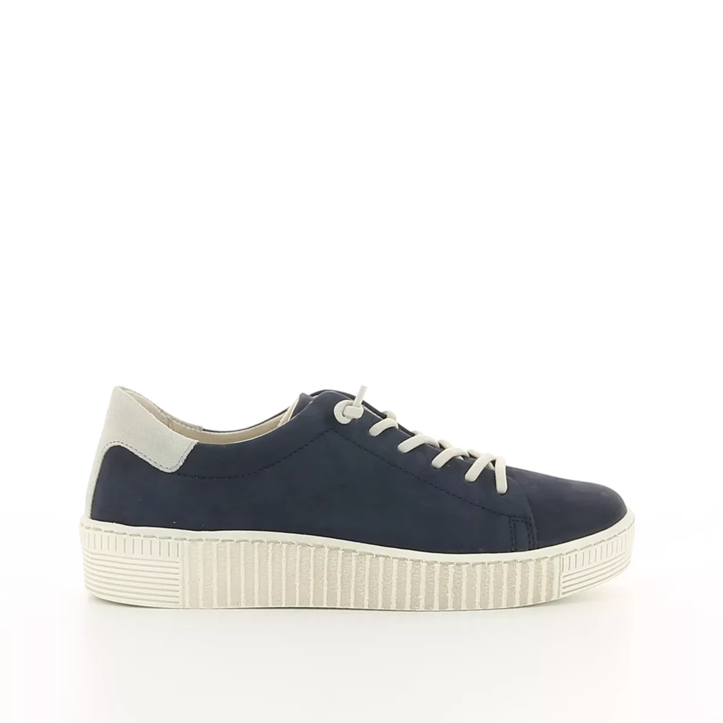 Image (2) de la chaussures Gabor - Baskets Bleu en Cuir nubuck