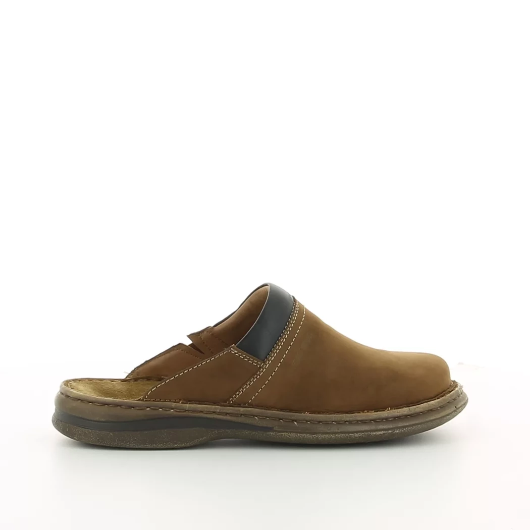 Image (2) de la chaussures Josef Seibel - Mules et Sabots Marron en Cuir nubuck Image (2) de la chaussures Josef Seibel - Mules et Sabots Marron en Cuir nubuck