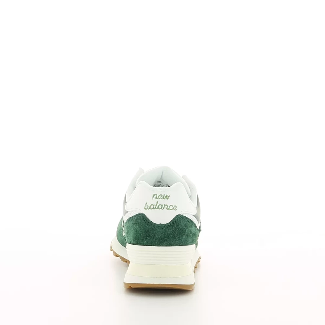 Image (3) de la chaussures New Balance - Baskets Vert en Cuir nubuck