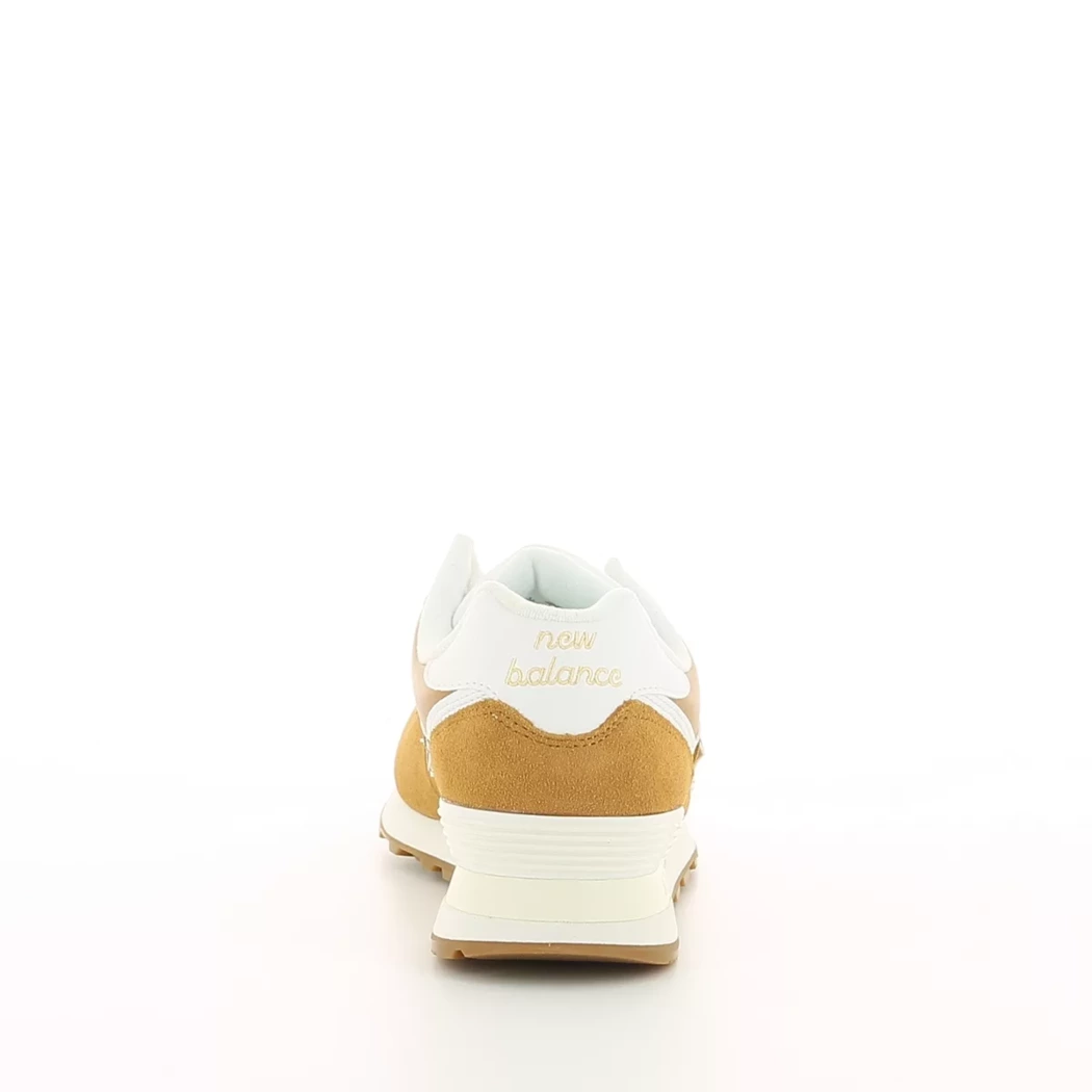 Image (3) de la chaussures New Balance - Baskets Cuir naturel / Cognac en Cuir nubuck