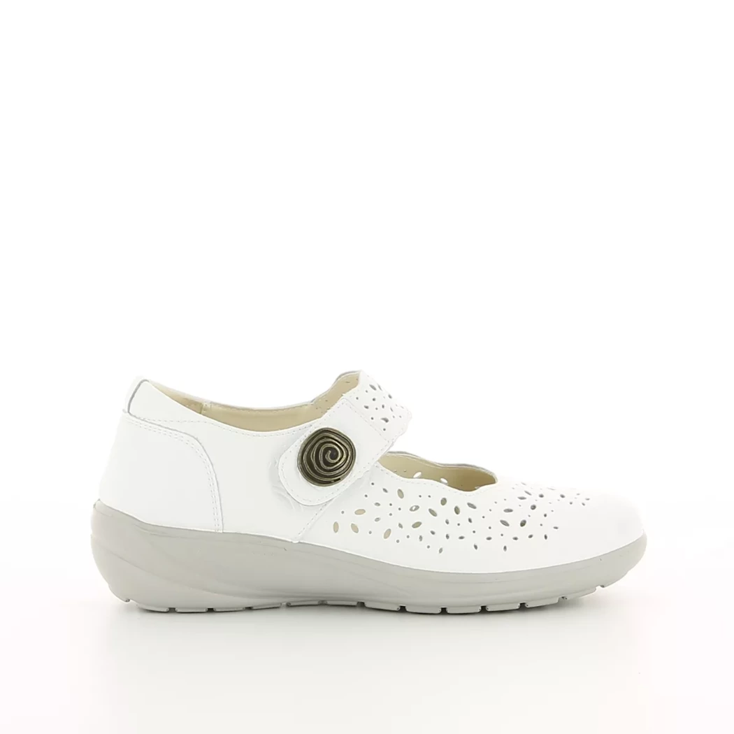Image (2) de la chaussures G Comfort - Ballerines Blanc en Cuir Image (2) de la chaussures G Comfort - Ballerines Blanc en Cuir