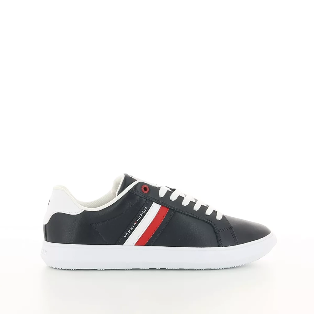 Image (2) de la chaussures Tommy Hilfiger - Baskets Bleu en Cuir