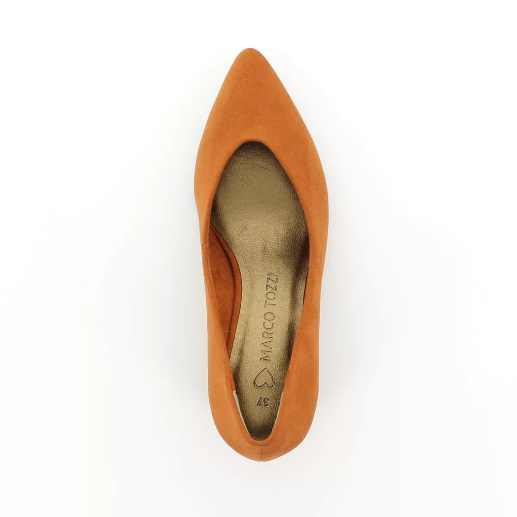 Image (6) de la chaussures Marco Tozzi - Escarpins Orange en Cuir synthétique Image (6) de la chaussures Marco Tozzi - Escarpins Orange en Cuir synthétique