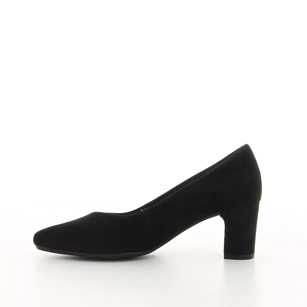 Image (4) de la chaussures Gabor - Escarpins Noir en Cuir nubuck