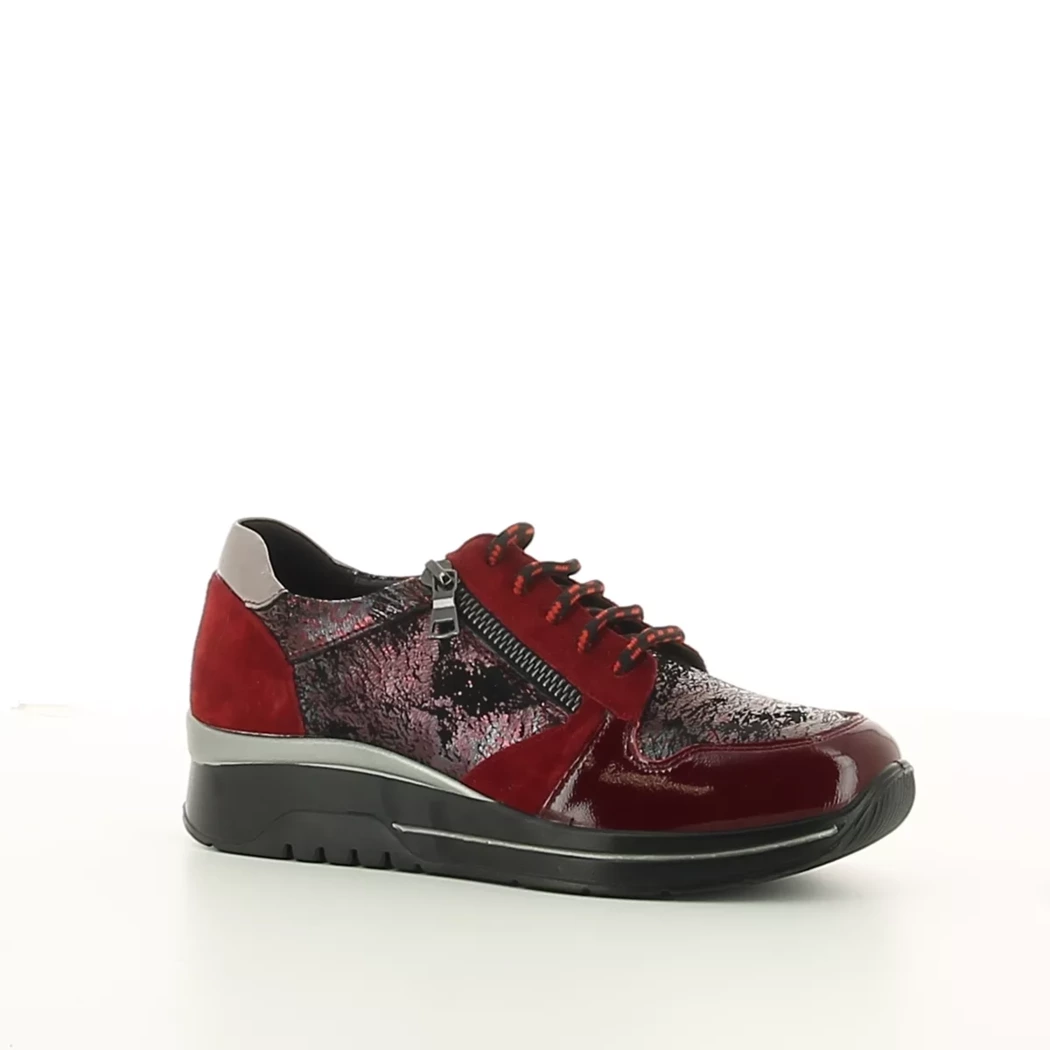 Image (1) de la chaussures Inea - Baskets Rouge en Multi-Matières