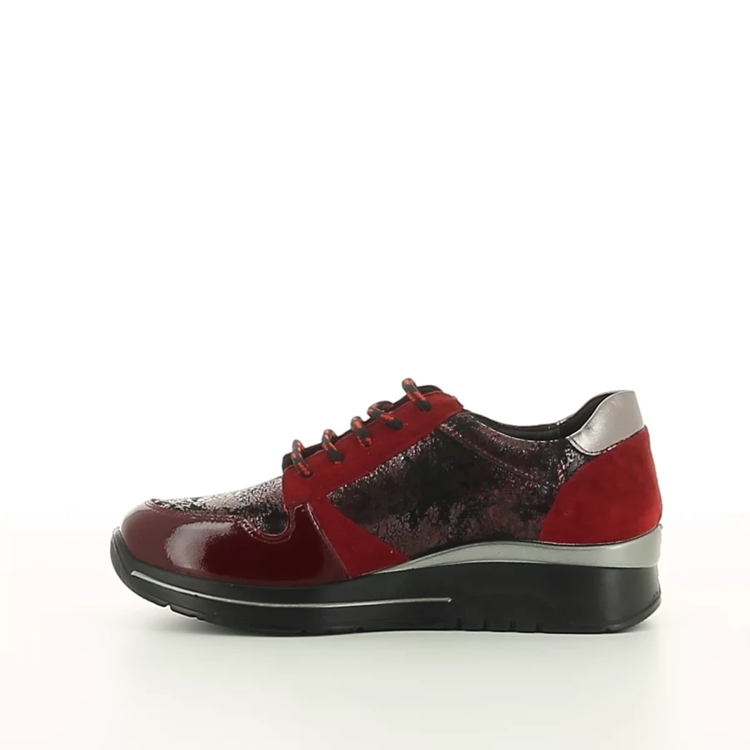 Image (4) de la chaussures Inea - Baskets Rouge en Multi-Matières