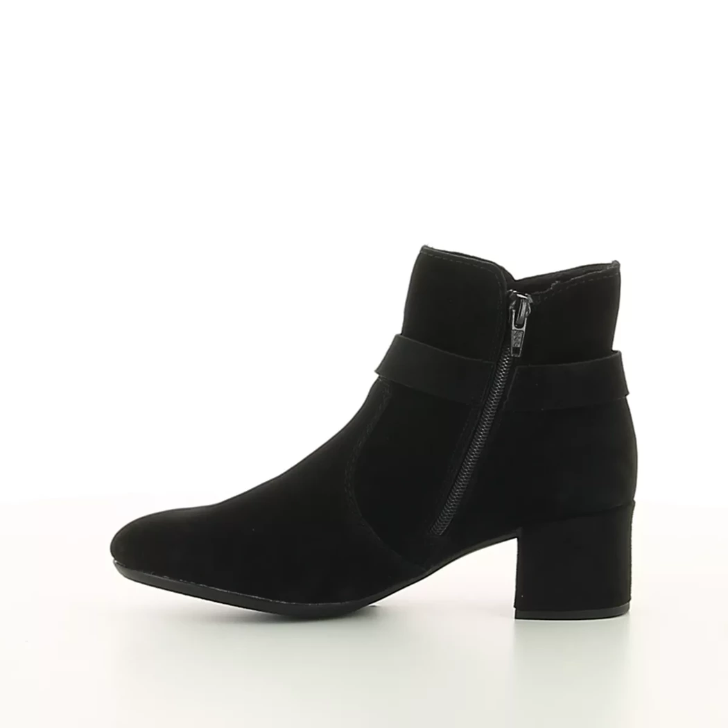 Image (4) de la chaussures Rieker - Boots Noir en Cuir nubuck