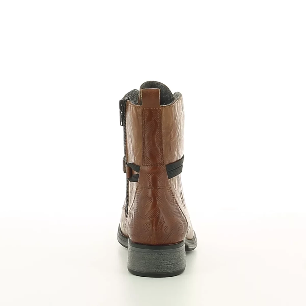 Image (3) de la chaussures Rieker - Bottines Cuir naturel / Cognac en Cuir Image (3) de la chaussures Rieker - Bottines Cuir naturel / Cognac en Cuir