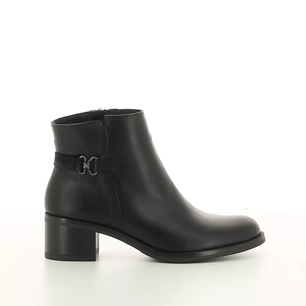 Image (2) de la chaussures Dorking - Boots Noir en Cuir