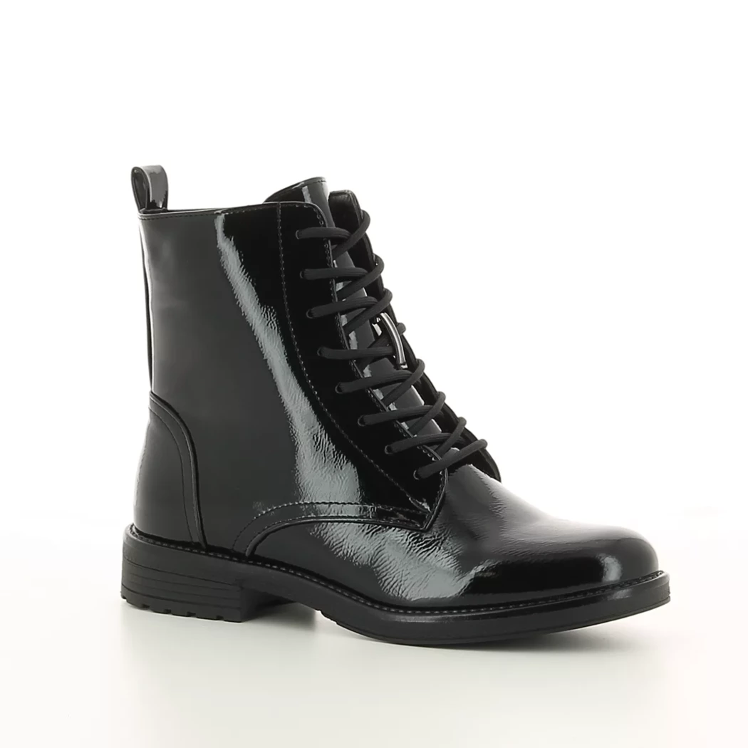Image (1) de la chaussures Divine Factory - Bottines Noir en Cuir synthétique