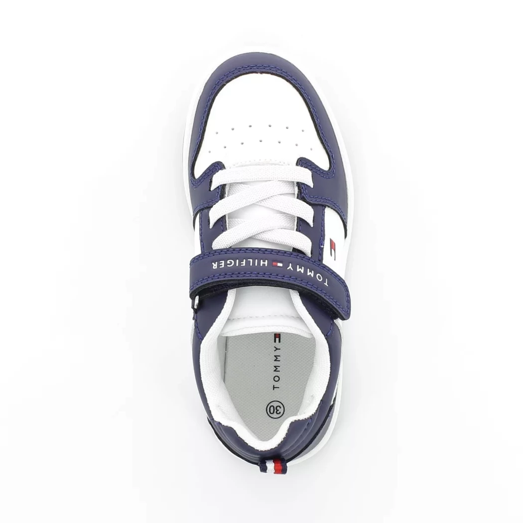 Image (6) de la chaussures Tommy Hilfiger - Baskets Bleu en Cuir synthétique Image (6) de la chaussures Tommy Hilfiger - Baskets Bleu en Cuir synthétique