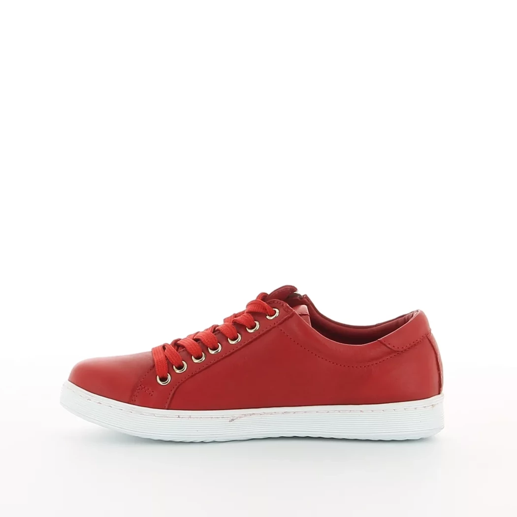 Image (4) de la chaussures Andrea Conti - Baskets Rouge en Cuir