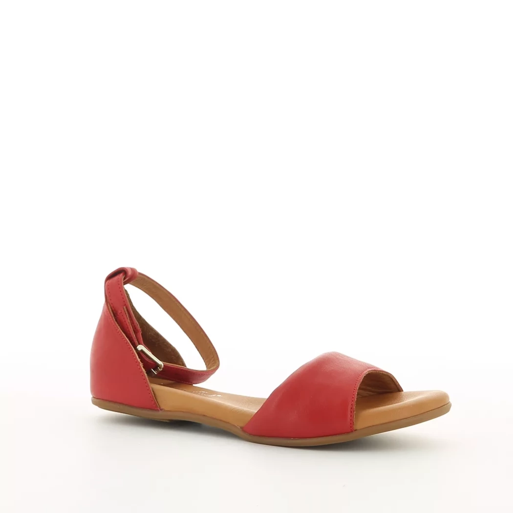 Image (1) de la chaussures Andrea Conti - Sandales et Nu-Pieds Rouge en Cuir