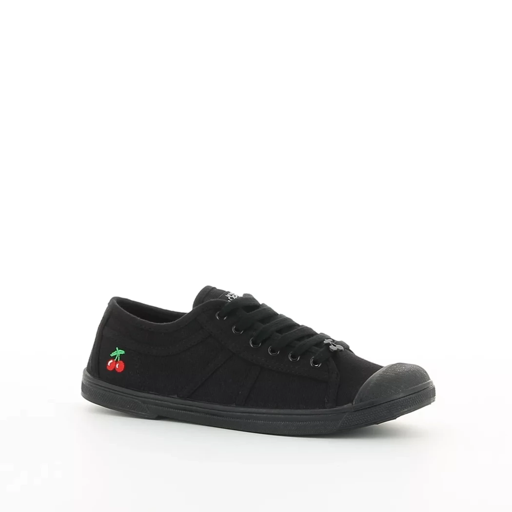 Image (1) de la chaussures Le Temps des Cerises - Baskets Noir en Textile