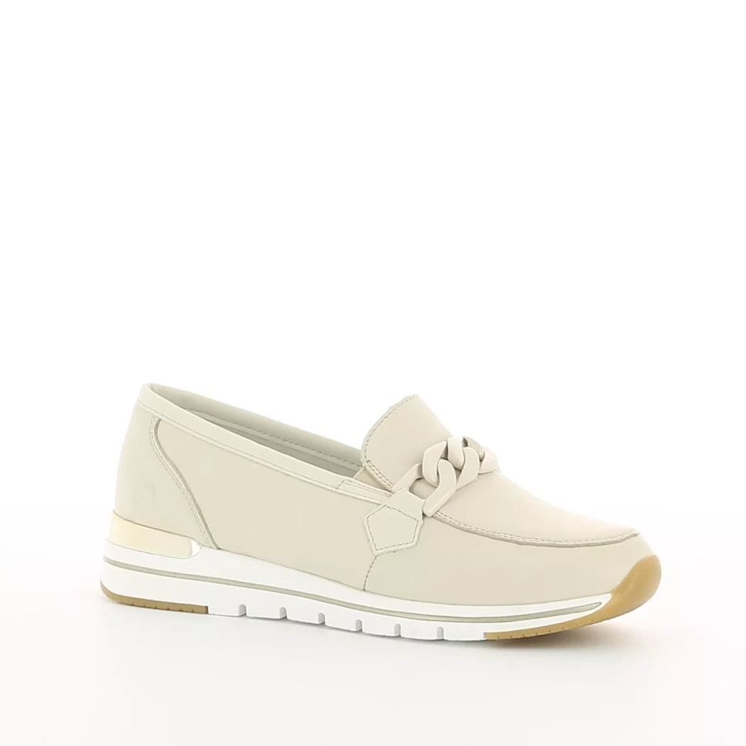 Image (1) de la chaussures Remonte - Mocassins Beige en Cuir