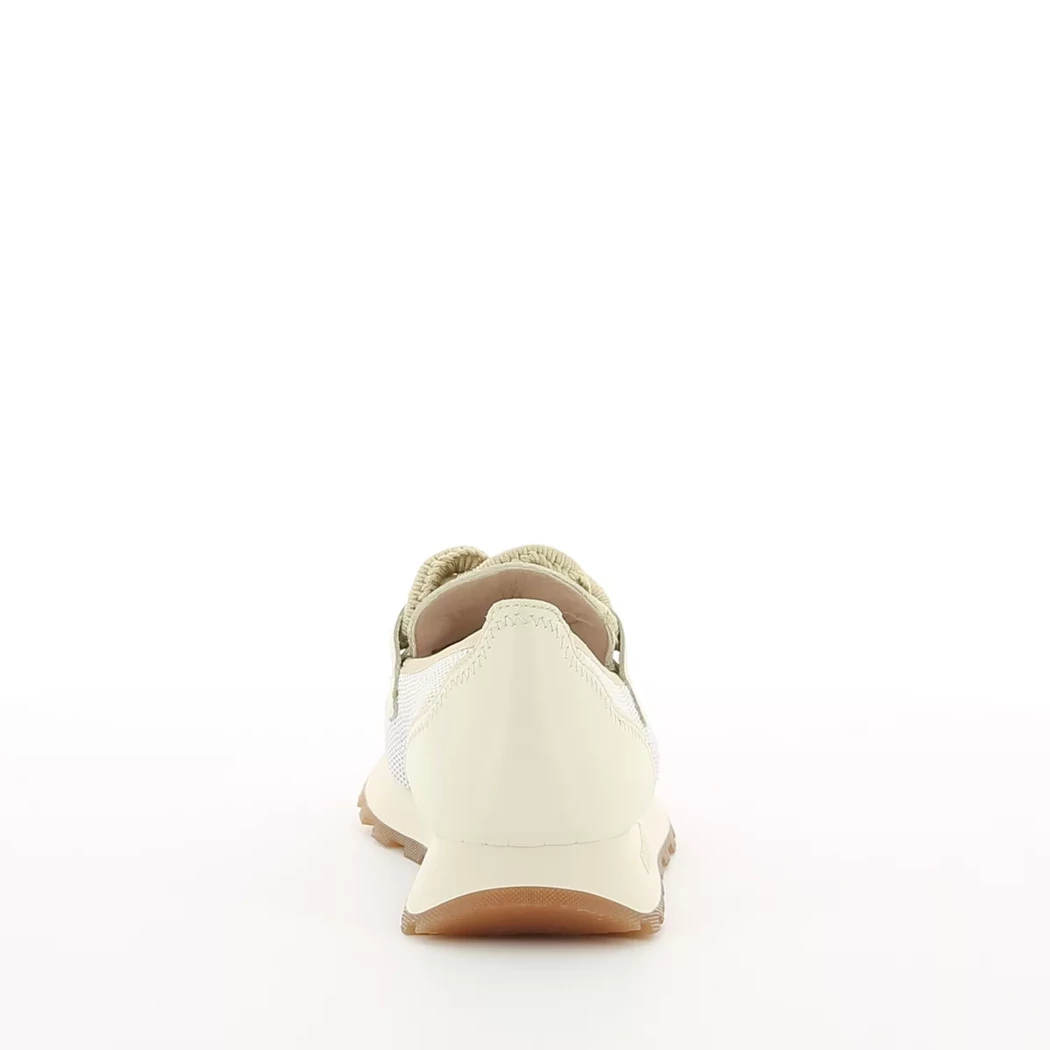 Image (3) de la chaussures Hispanitas - Mocassins Beige en Cuir et textile