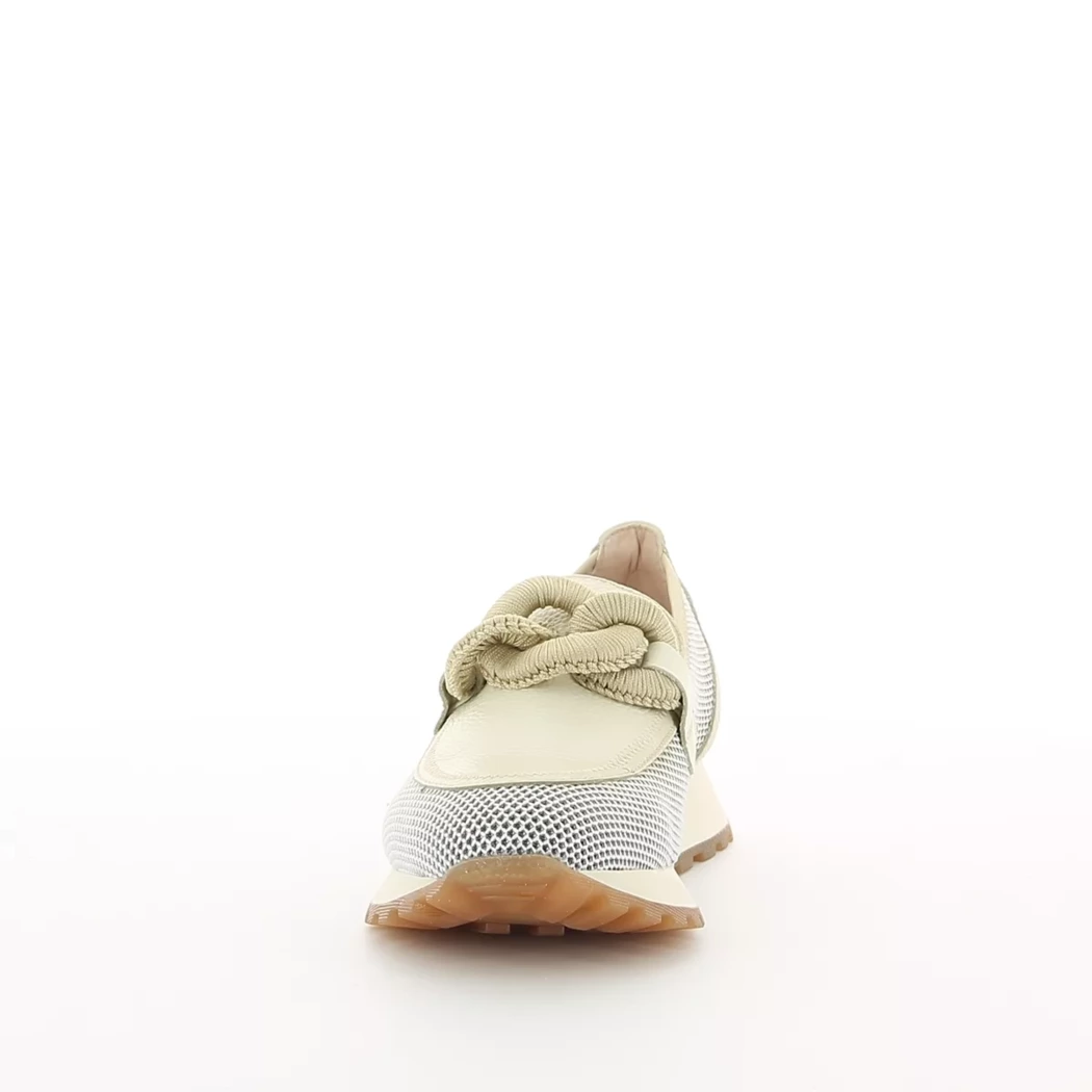Image (5) de la chaussures Hispanitas - Mocassins Beige en Cuir et textile Image (5) de la chaussures Hispanitas - Mocassins Beige en Cuir et textile