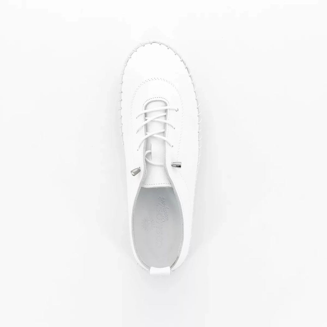 Image (6) de la chaussures Cosmos Comfort - Baskets Blanc en Cuir