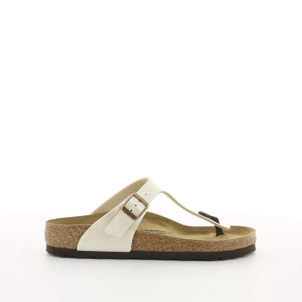 Image (2) de la chaussures Birkenstock - Mules et Sabots Beige en Cuir synthétique