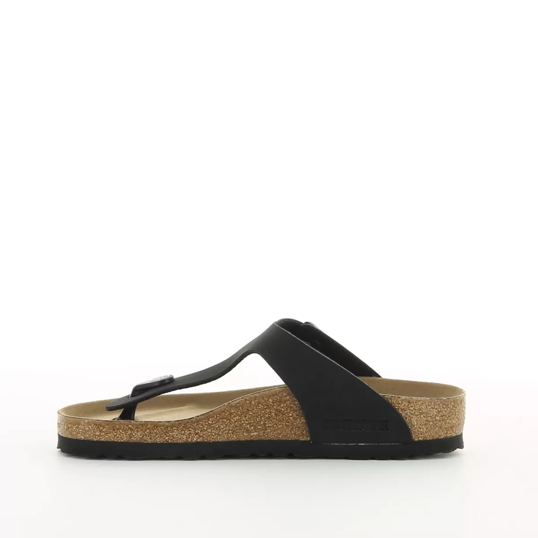 Image (4) de la chaussures Birkenstock - Mules et Sabots Noir en Cuir nubuck Image (4) de la chaussures Birkenstock - Mules et Sabots Noir en Cuir nubuck