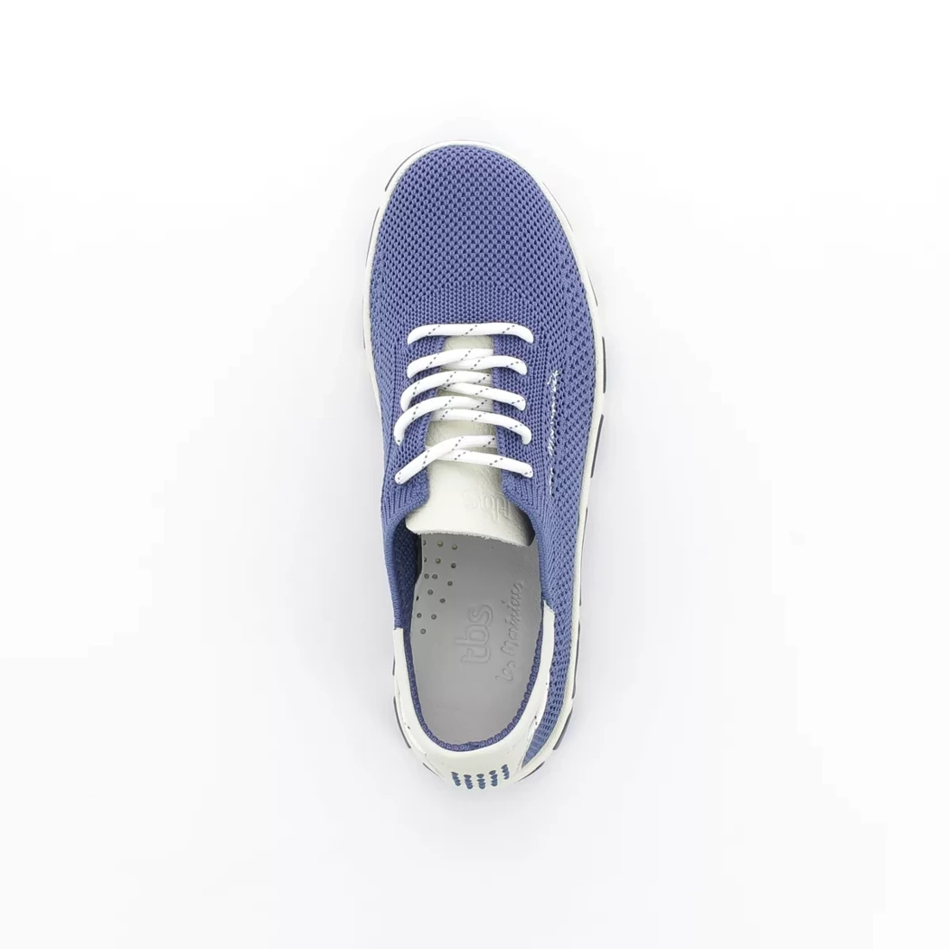 Image (6) de la chaussures Tbs - Chaussures à lacets Bleu en Textile