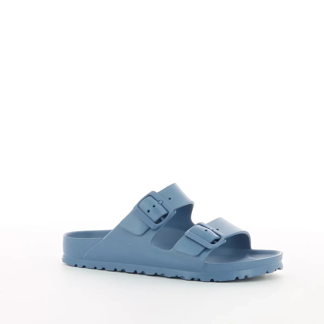 Image (1) de la chaussures Birkenstock - Mules et Sabots Bleu en Caoutchouc