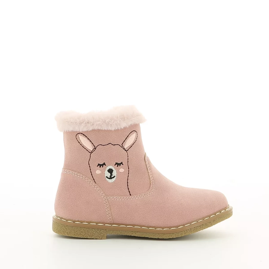 Image (2) de la chaussures Nomade Paradise - Boots Rose en Cuir synthétique