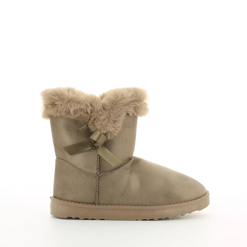Image (2) de la chaussures Topway Confort - Boots Taupe en Cuir synthétique Image (2) de la chaussures Topway Confort - Boots Taupe en Cuir synthétique