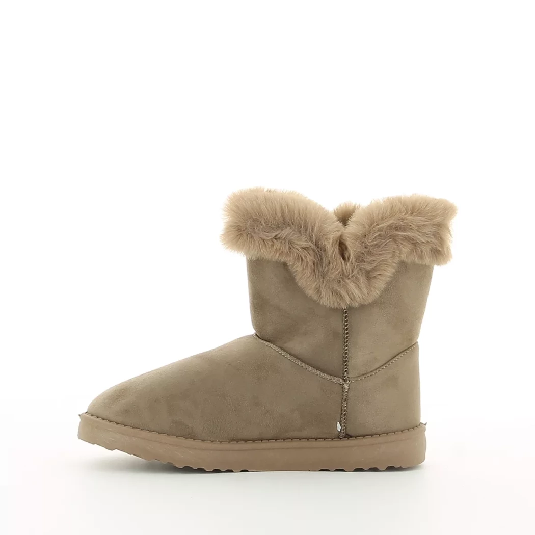 Image (4) de la chaussures Topway Confort - Boots Taupe en Cuir synthétique Image (4) de la chaussures Topway Confort - Boots Taupe en Cuir synthétique