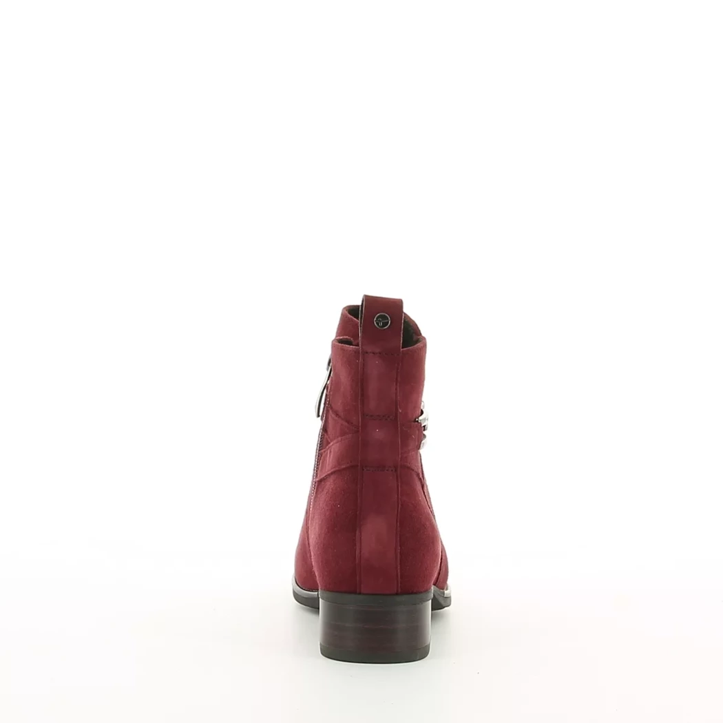 Image (3) de la chaussures Tamaris - Boots Bordeaux en Cuir nubuck Image (3) de la chaussures Tamaris - Boots Bordeaux en Cuir nubuck