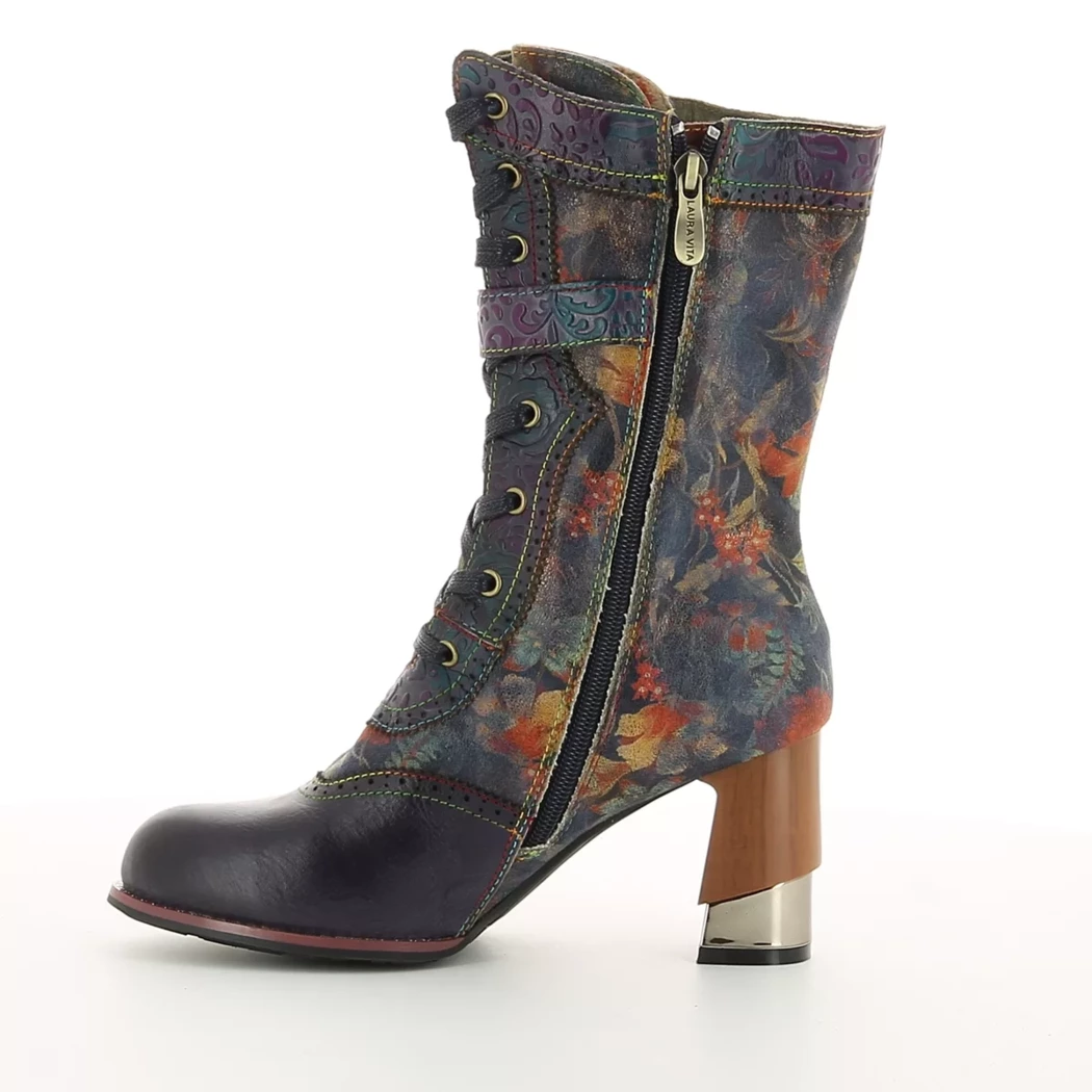 Image (4) de la chaussures Laura Vita - Bottines Violet / Lilas en Multi-Matières Image (4) de la chaussures Laura Vita - Bottines Violet / Lilas en Multi-Matières