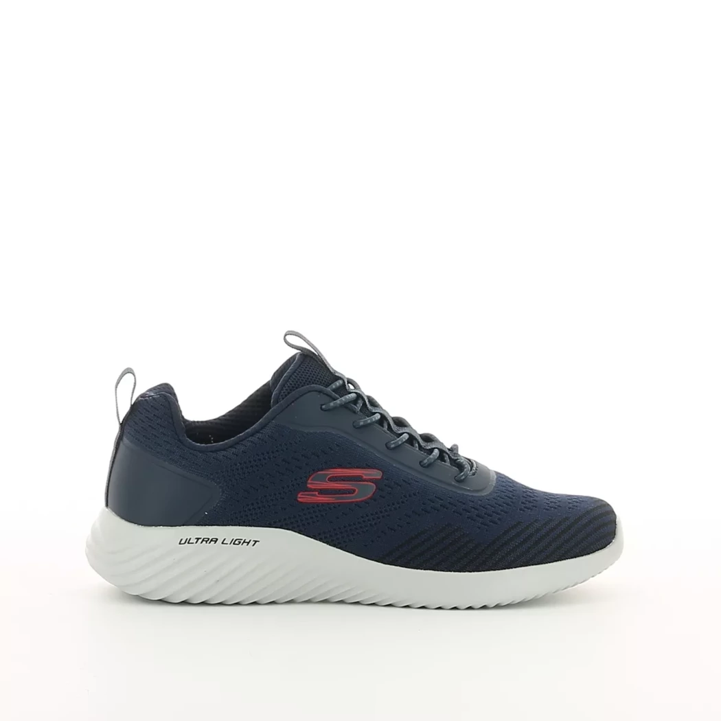 Image (2) de la chaussures Skechers - Baskets Bleu en Textile Image (2) de la chaussures Skechers - Baskets Bleu en Textile