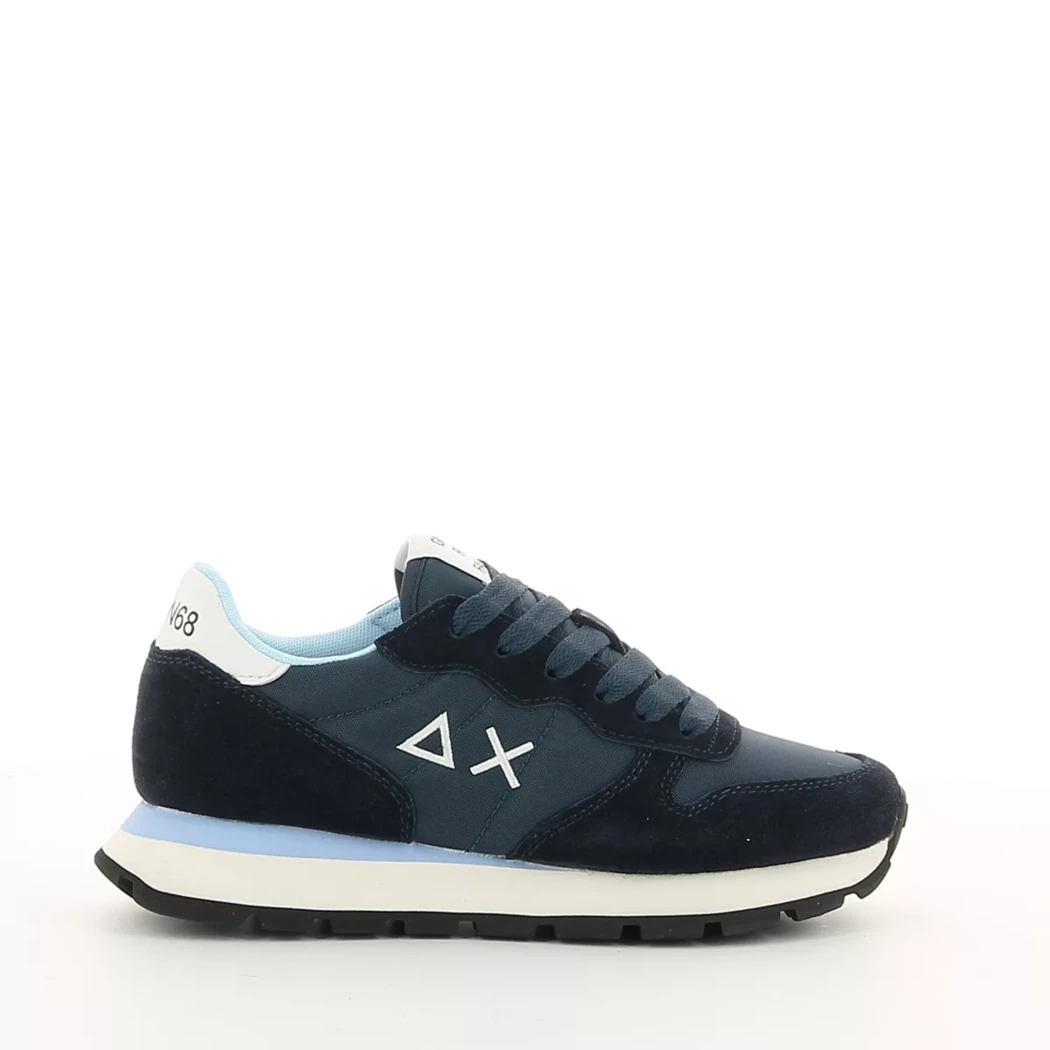 Image (2) de la chaussures Sun68 - Baskets Bleu en Cuir nubuck Image (2) de la chaussures Sun68 - Baskets Bleu en Cuir nubuck